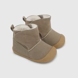 Bota Bebe Nino Cuero Cafe 19
