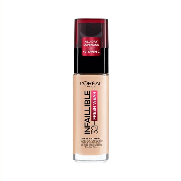 Base Maquillaje L'Oreal Paris Infallible 32H Fresh Wear Tono Ivory