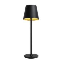 Lampara de mesa 2W recargable Negro