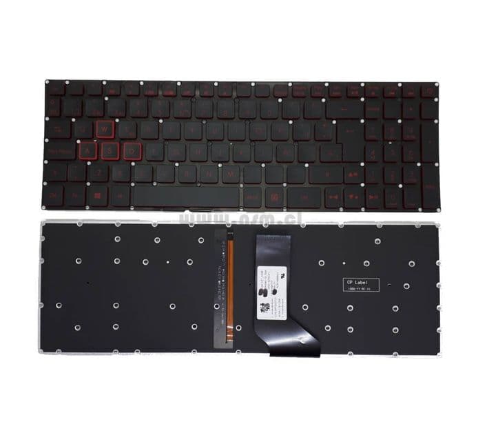 TECLADO NITRO AN515-51 ESPANOL RETRO