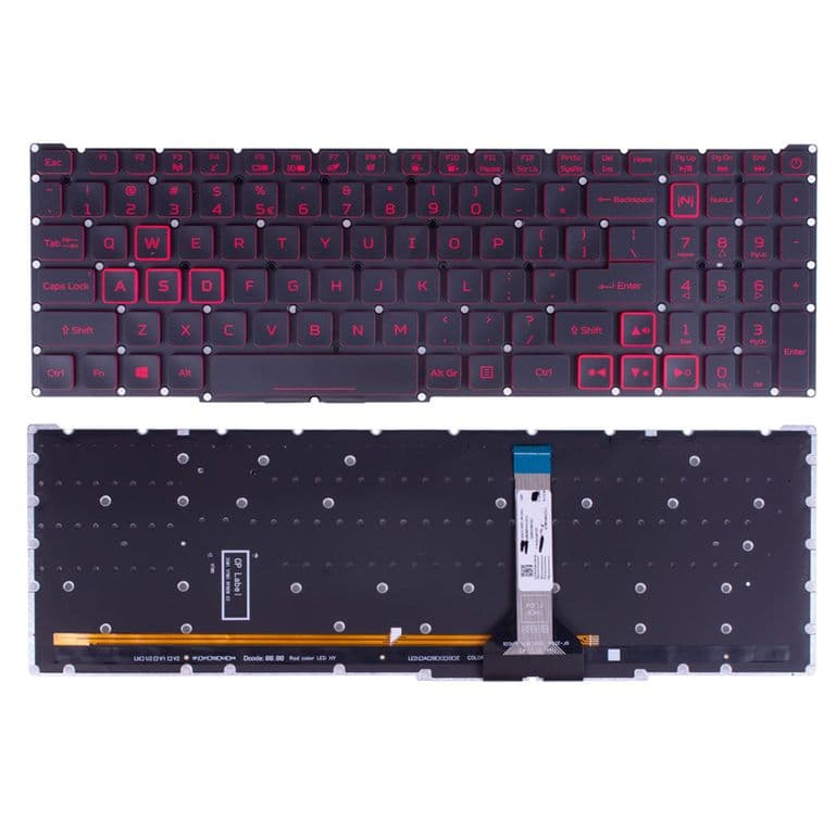 TECLADO NITRO AN515-57 ESPANOL RETRO