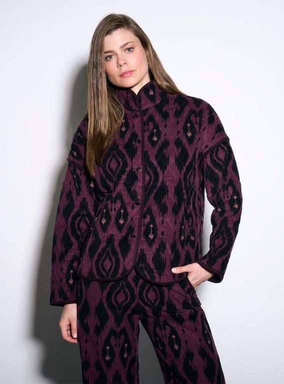 Chaqueta Lund Solsticio Burdeos M