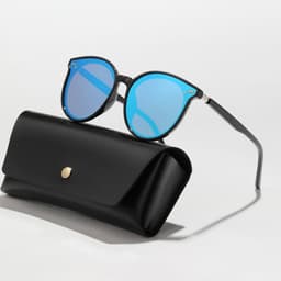 Gafas Lentes de Sol Polarizados UV400 Unisex moda classic para mujer hombre Proteccion UV Azul TALLA UNICA