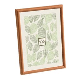 Marco plastico simil madera Marron 20x25 cm Marron