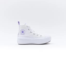 Zapatilla Chuck Taylor All Star Move Ninos Blanco Blanco 29