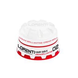 Cera Cabello Lorenti Profesional Cream Brilliantine 150 ml  Fijacion Media con Brillo