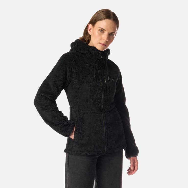 Polar Mujer Bear Shaggy-Pro Hoody Jacket Negro Negro L