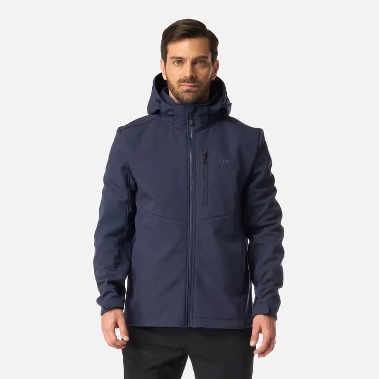 Chaqueta Hombre Macaya Softshell Hoody Jacket Azul Marino Azul Marino S