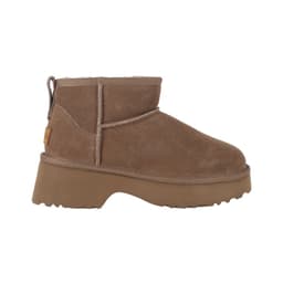 Botas Mujer Cuero Luisiana Cafe Claro Cafe 35