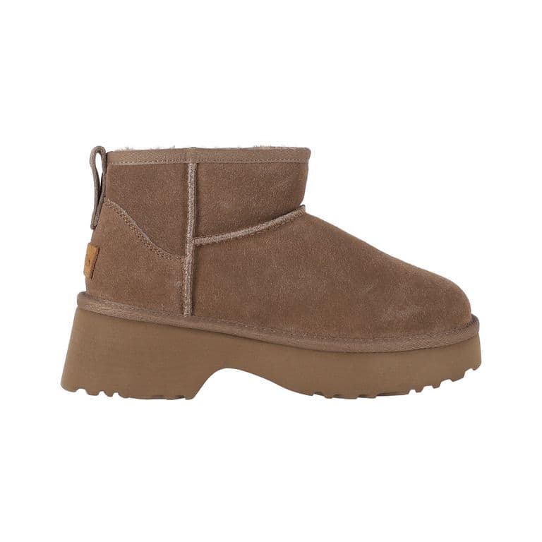 Botas Mujer Cuero Luisiana Cafe Claro Cafe 35