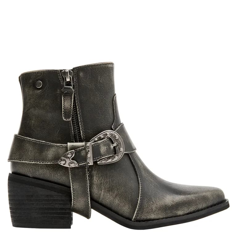 Botin Casual Mujer Gris 37