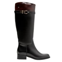 Bota Casual Mujer Negro Negro 36