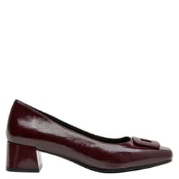 Zapato Casual Mujer Negro Burdeos 37