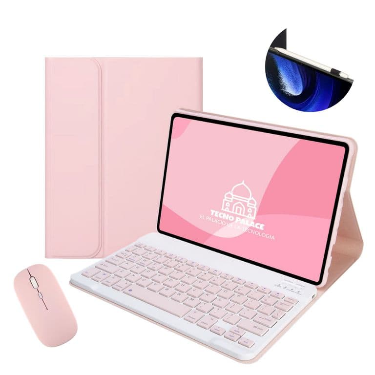 Funda Con Teclado y Mouse Para Honor Pad GT / Pad 2 - letra N
