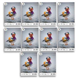 Super Pack 10 Papel Fotografico A4 135gr Glossy Brillo - 1000 Hojas Brillo