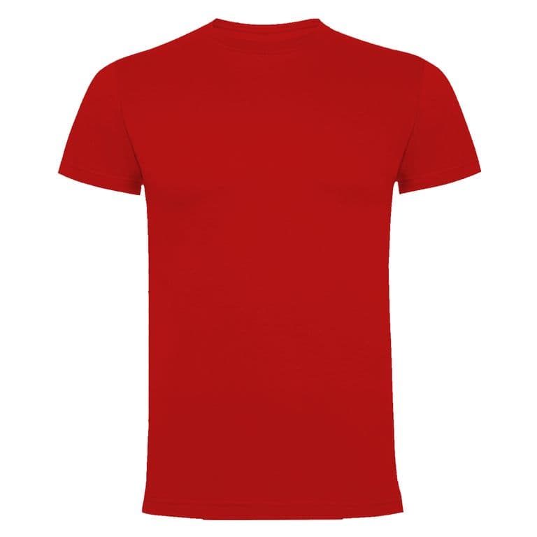 Polera Algodon Manga Corta Velox Pro Hombre Rojo XL