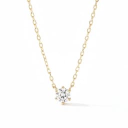 Collar Plata 925 Punto Luz 6p Dorado TALLA UNICA