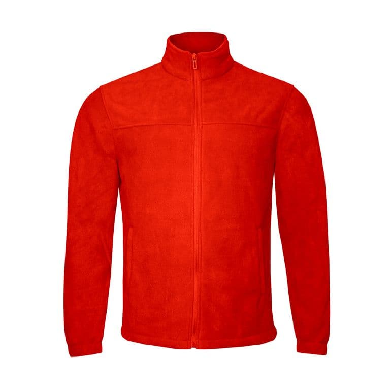 Chaqueta Polar Liso Chilla Hombre Rojo XL