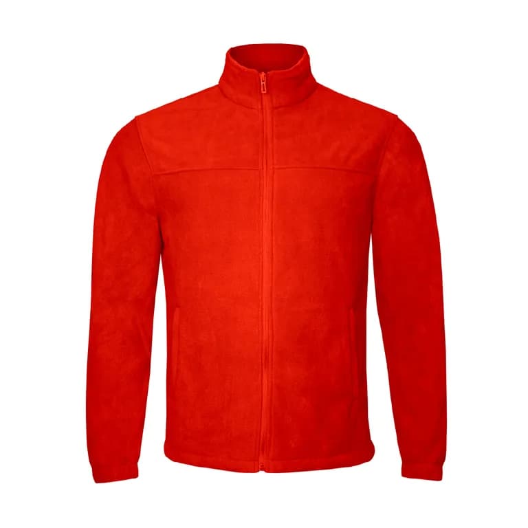 Chaqueta Polar Liso Chilla Hombre Rojo S