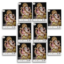 10x Papel Fibra A4 230g Premium - 500 Hojas Artisticas