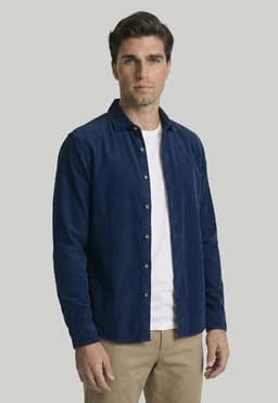 Camisa Lille Blue Azul S