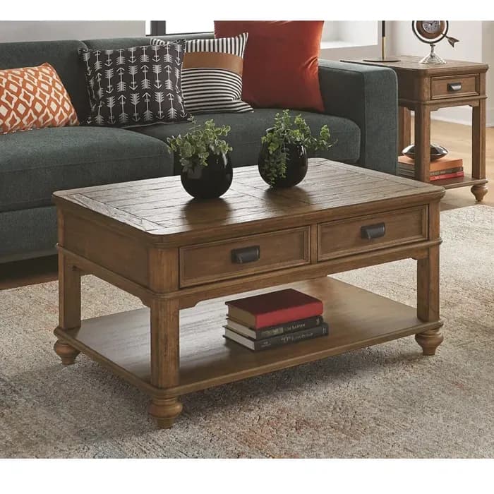 Mesa de Centro Flynter Antique Brown