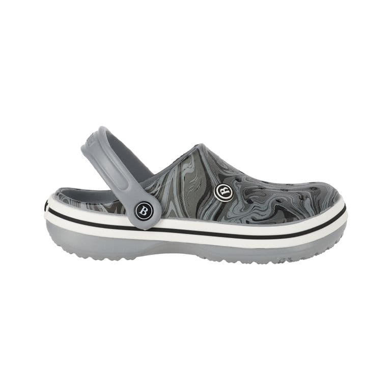 Zuecos Ninos Airline Gris Print Gris 36