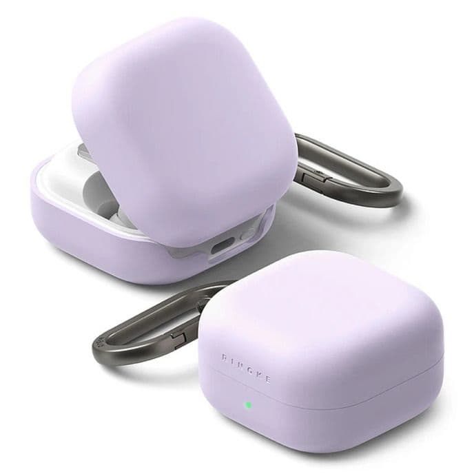 Carcasa Funda para Galaxy Buds 4 / 4 Pro Silicona Morado