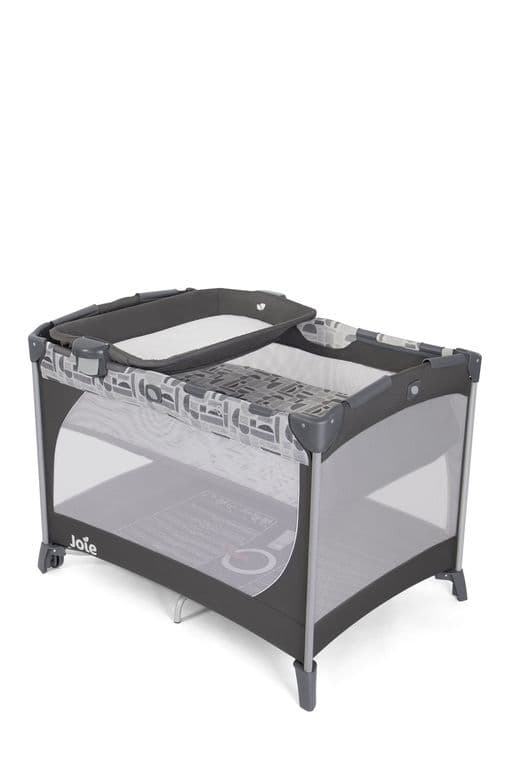 Cuna Playard Mudador Commuter Change Logan Gris claro