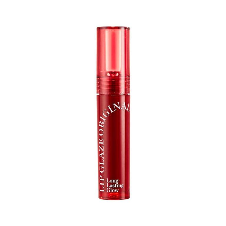 Labial Liquido Acabado Brillante Lip Glaze Coreano - Rojo