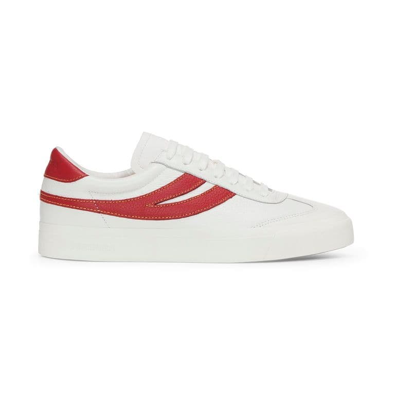 Zapatilla 4834 Club Swallow White Red Blanco 42