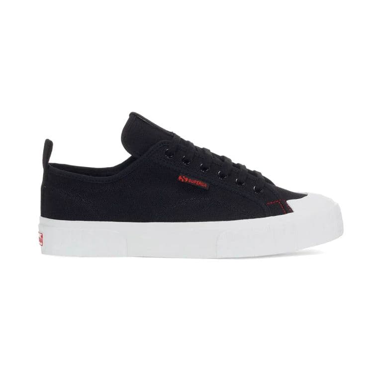 Zapatilla 2630 Stripe Black White Red Negro 43