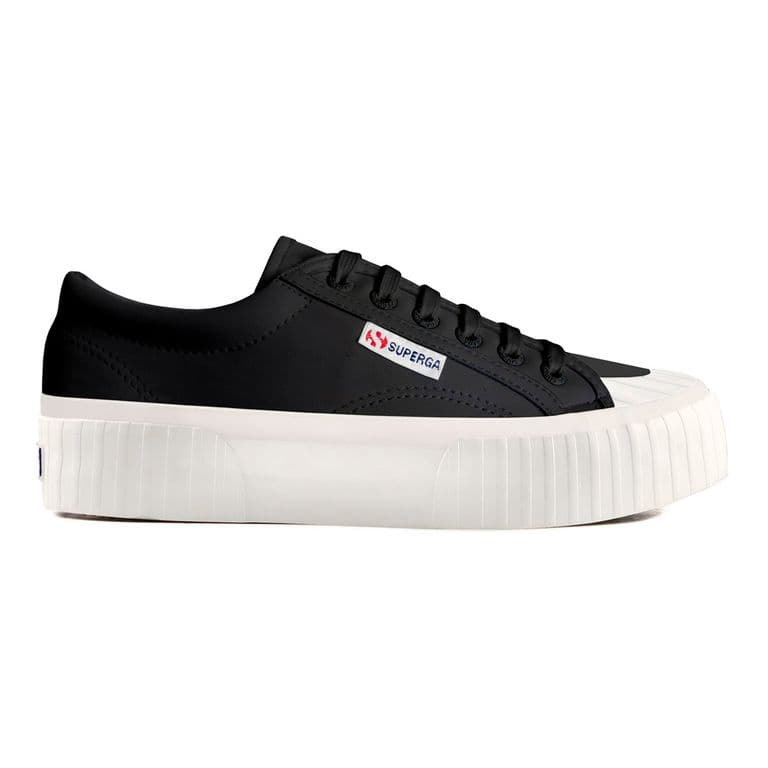 Zapatilla 2631 Strip Platform Vegan Black Negro 35
