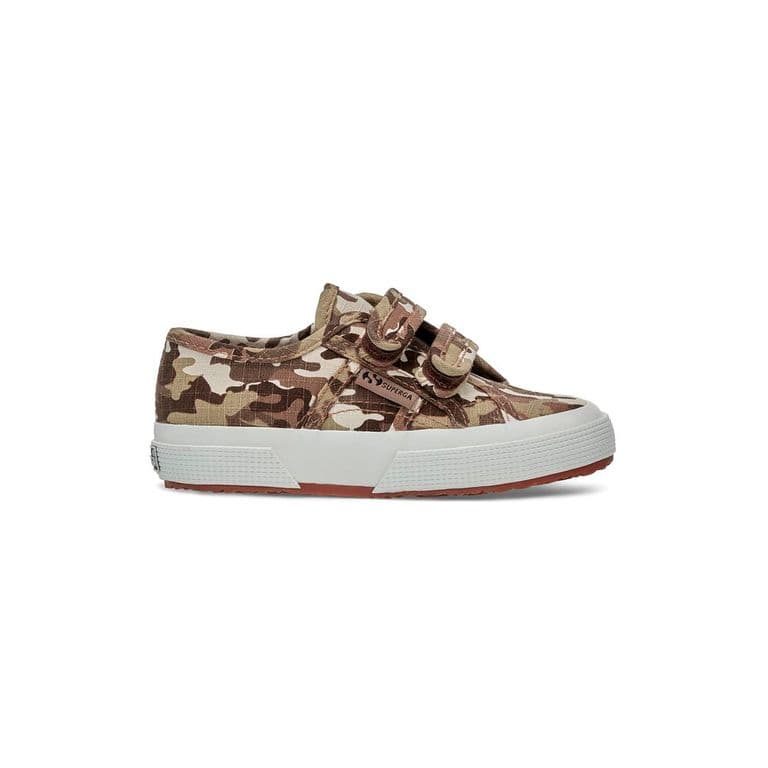 Zapatilla Kids 2750 Straps Camo Brown Beige Cafe 29