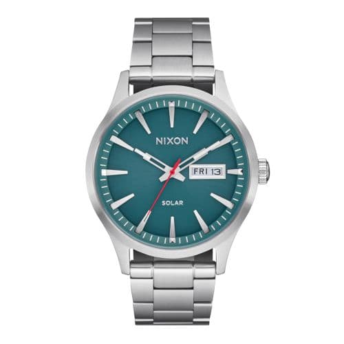 Reloj Sentry Solar Stainless Steel Silver Jasper Gris TALLA UNICA