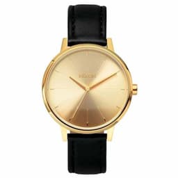Reloj Kensington Leather Dorado Amarillo TALLA UNICA