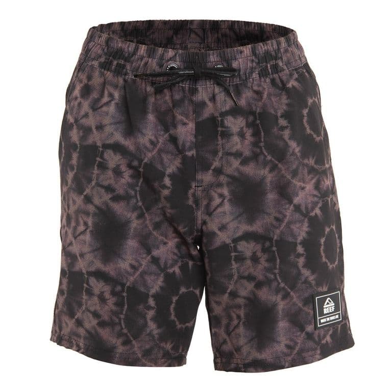 Traje de Bano Kids Black Tiedye Gris 12