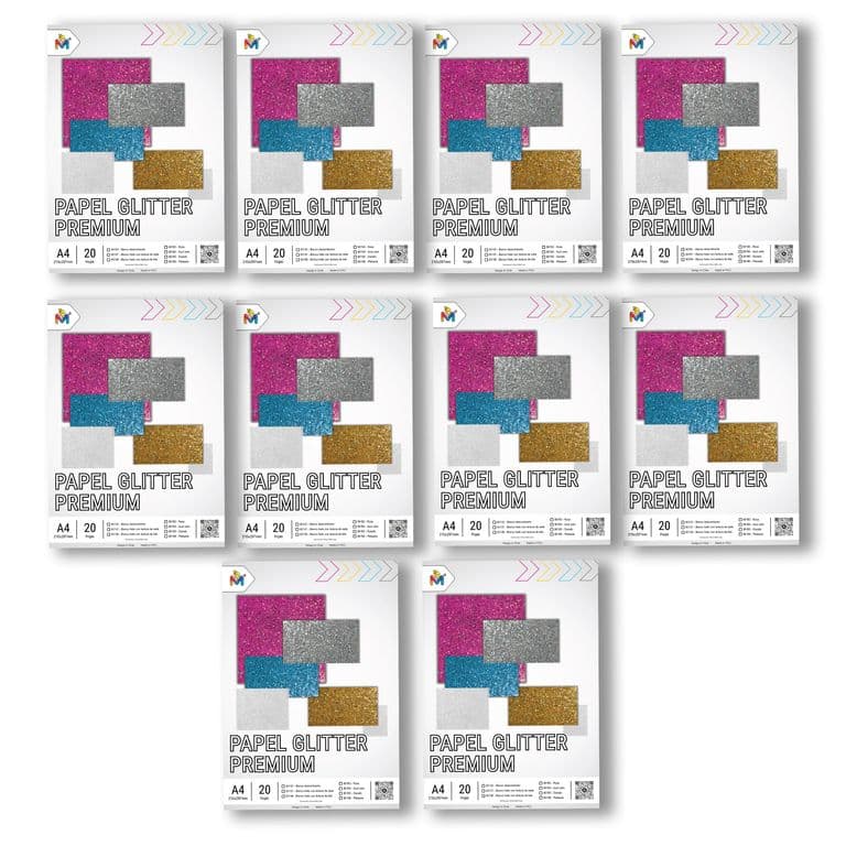 Papel Seda Glitter Rosa x200 Hojas - Mayorista Decoracion