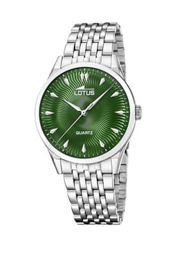 Reloj 19056/3 Verde Hombre Acero Clasico Verde TALLA UNICA