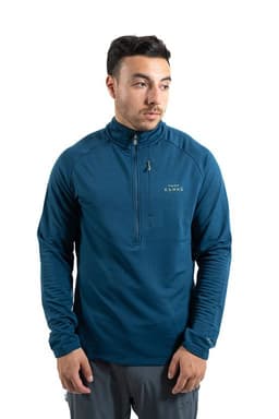 Polar Deportivo Medio Cierre La Leonera Hombre Azul 2XL
