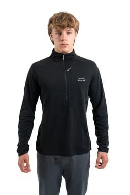 Polar Deportivo Medio Cierre La Leonera Hombre Negro 2XL