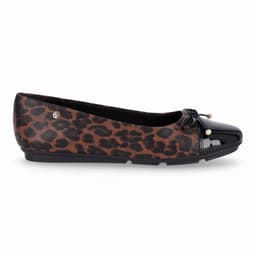 Ballerina Mujer Animal Print Michelle 04 Cafe 37