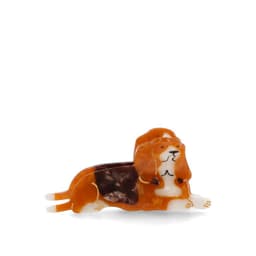 Accesorio de Pelo Nina Clawclip Basset Cafe
