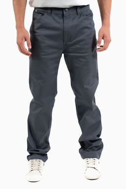 Pantalon Gabardina 5 Bolsillos Hombre Calafate Gris Oscuro 50