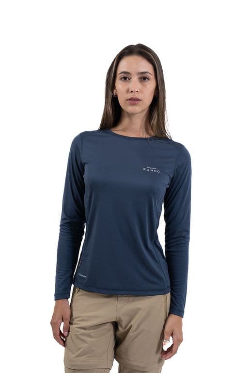 Primera Capa Top Mujer Soul Regular Fit Azul Marino M