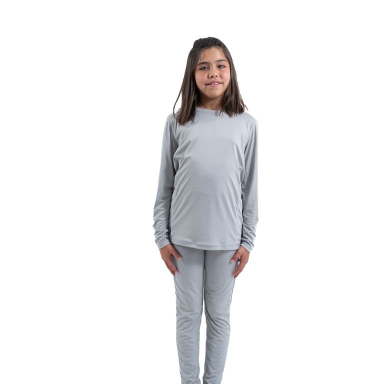 Pack Primera Capa Kids Regular Fit Gris Claro 4