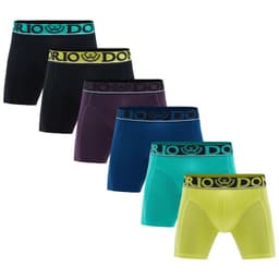 Pack de 6 Boxer Medio Algodon Hombre Giovacchino Multicolor 3XL