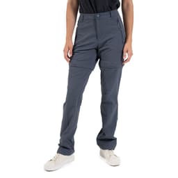 Pantalon Trekking Desmontable Mujer Llaima Gris Oscuro XS