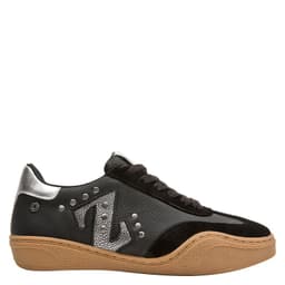 Zapatilla Casual Mujer Bordo Negro 37