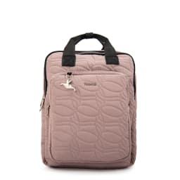 Mochila porta notebook ivanca grande rosa viejo Rosa TALLA UNICA